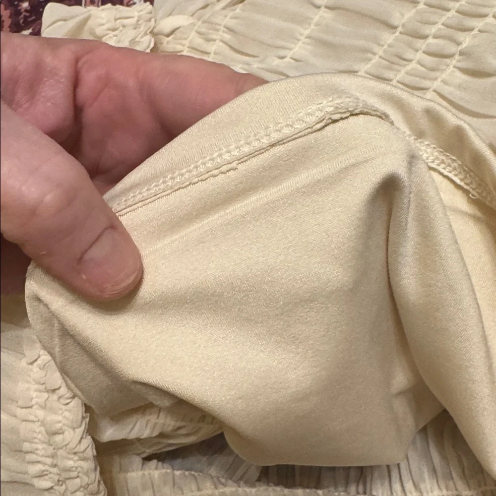 Abercrombie & Fitch Cream Garment